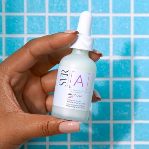 SVR [A] Concentrate - Face Serum - Pure Retinol Helps Visibly Reduce the Appearance of Fine Lines, Dark Spots - Improves Firmness of Skin and Even Skin Tone. 1 fl.oz. - Fragrance Free