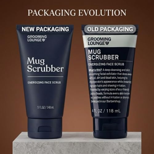 Grooming Lounge Peppermint & Allantoin Face Scrub for Men - 4 Fl Oz