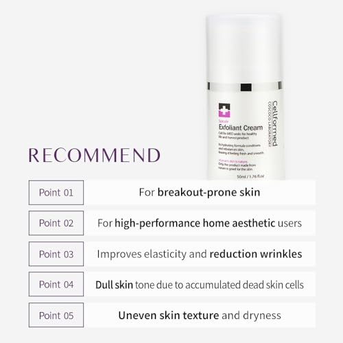 [BQCELL] Spicule Exfoliant Cream 50ml ? Gentle Exfoliating for Acne-Prone Skin, Pore Care, Brightening, Wrinkle Support, Daily Facial Peeling Cream, Korean Beauty, Made in Korea