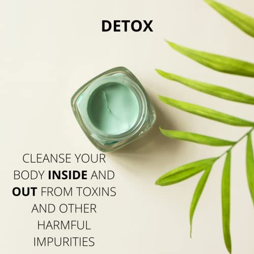 Calcium Bentonite Clay 80 Ounce - Pure Detox & Skincare Clay for Masks