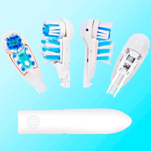 Tang Zhan 16 Pcs Electric Toothbrush Replacement Heads for Braun Oral B Cross Action