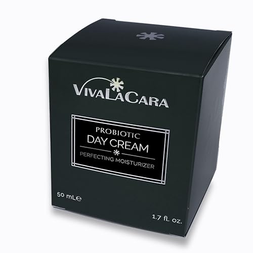 VivaLaCara Probiotic Day Cream ? Anti-Aging Face Moisturizer for Dry & Sensitive Skin, Wrinkle Smoothing, Brightening & Hydrating Formula, 50mL (1.7oz)