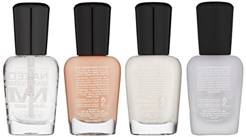 Nail Care Kit for Healthy Nails - Vegan Manicure Set 4 Pieces