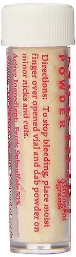 Infalab Nick Relief Styptic Powder - Hemostatic Powder for Minor Nicks (12 Pack)
