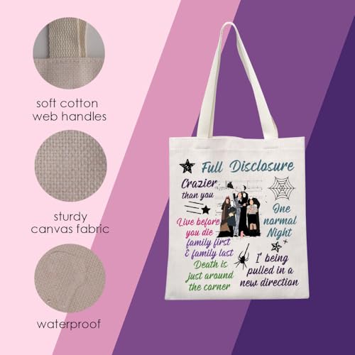 MNIGIU The AD Family Musical Tote Bag - Quote Merch