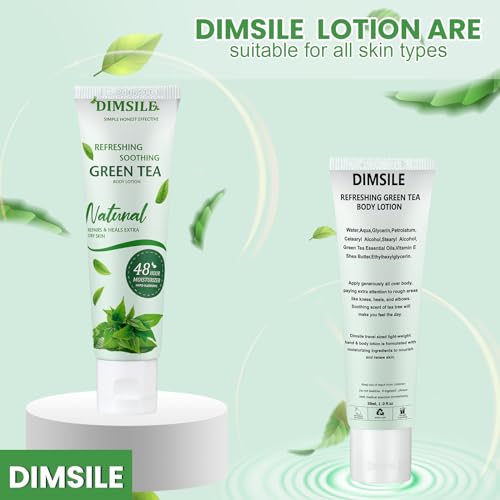 Green Tea Body Lotion Pack - 50 Travel Size 1 oz Moisturizers with Flip Cap