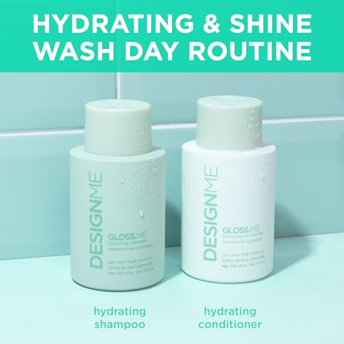 Hydrating Argan Oil Shampoo for Dry & Frizzy Hair - 10 Fl Oz