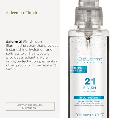 Illuminating Hair Spray with Silk Proteins - Hydrating Shine & Heat Protection - 100ml
