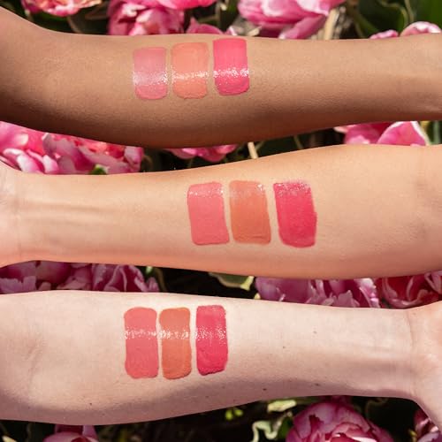 Hydrating Lip Oil with SPF 40 Pink Tulip Variant - Non-Sticky, Plumping & Shine