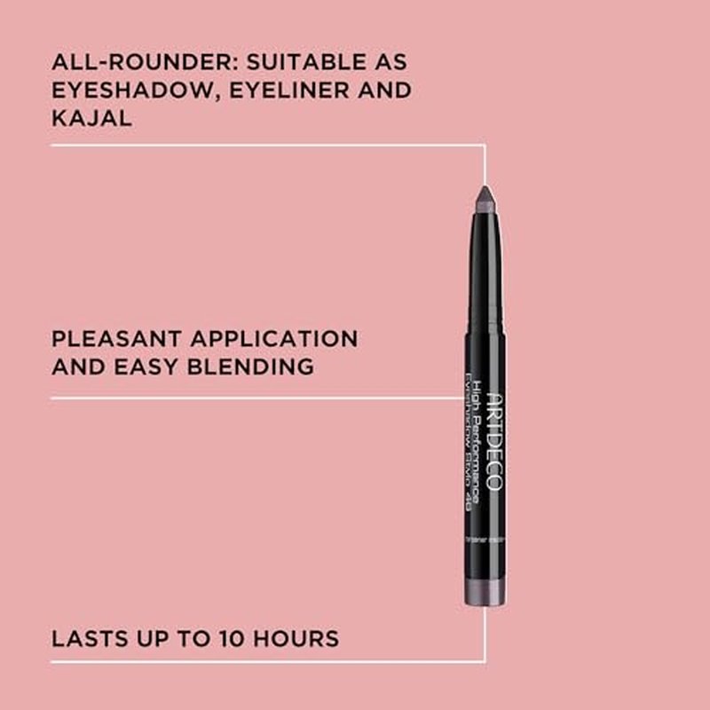ARTDECO High Performance Eyeshadow Stylo ? Benefit Lavender Grey N¡Æ46 ? 3in1 Stick: Eyeshadow, Eyeliner & Kajal ? Glides On & Blends Easily ? Up to 10 Hours of Wear ? Eye Makeup ? Pencil ? 0.04 Oz