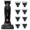 Hair Trimmer for Men, Professional Barber Liner & Beard Trimmer with Zero-Gap T-Blade Clippers,USB-C Fast Charge with 7 Guards for Hair/Body