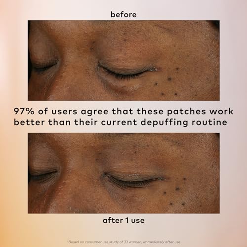 De-Puff Cooling Under Eye Patches - 12 Pairs with Variation 3 Pack of 4