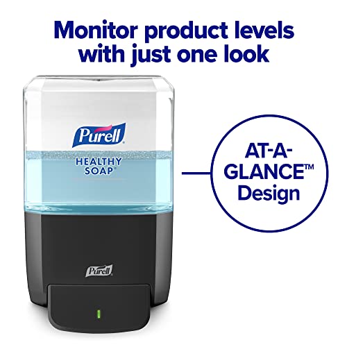PURELL Brand HEALTHY SOAP 0.5% BAK Antimicrobial Foam, Lightly Fragranced, 1200 mL Refill for PURELL ES4 Manual Soap Dispenser (Pack of 2) - 5079-02 - Manufactured by GOJO, Inc.