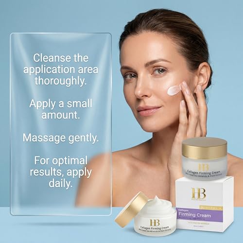 H&B Collagen Firming Cream Anti-Aging Face Moisturizer for Women Day Cream