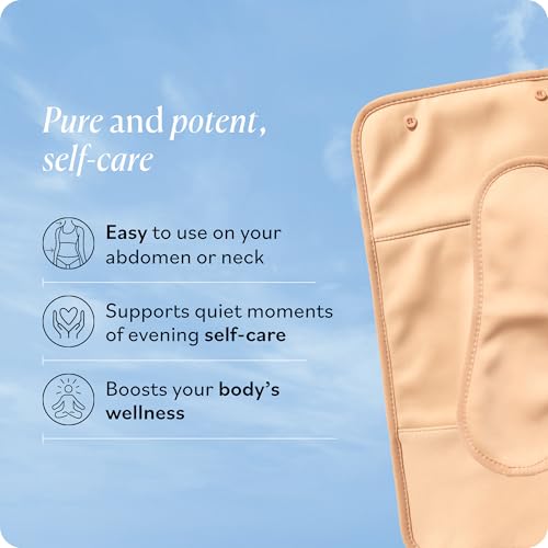 Organic Castor Oil Pack Wrap Set 16oz Reusable Body Wraps for Pain & Skin Care - Includes 2 Adjustable Oilproof Wraps & Wipes - Natural Healing