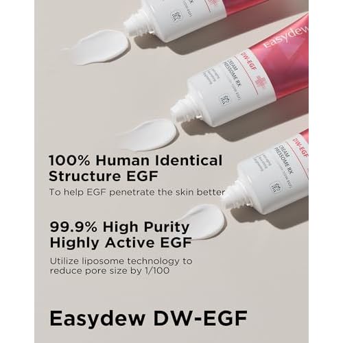 Easydew DW-EGF Pressome Cream(50ml).Anti-Aging Moisturizer with DW-EGF, Hyaluronic acid, Collagen, Elastin, ceramide, K beauty, Korea skincare