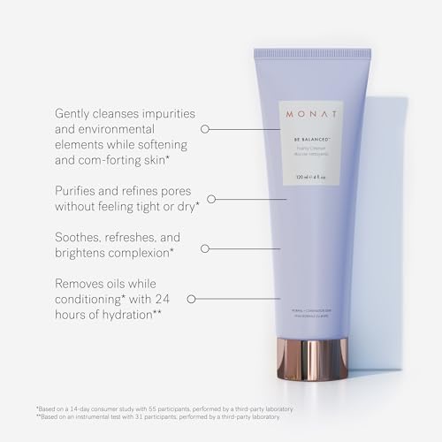 Foaming Facial Cleanser for Normal Skin - Hydrating & Brightening 120ml
