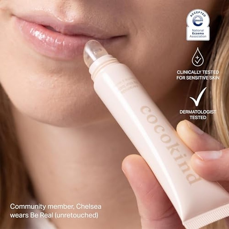 COCOKIND Clear Lip Blur Balm, 0.37 OZ
