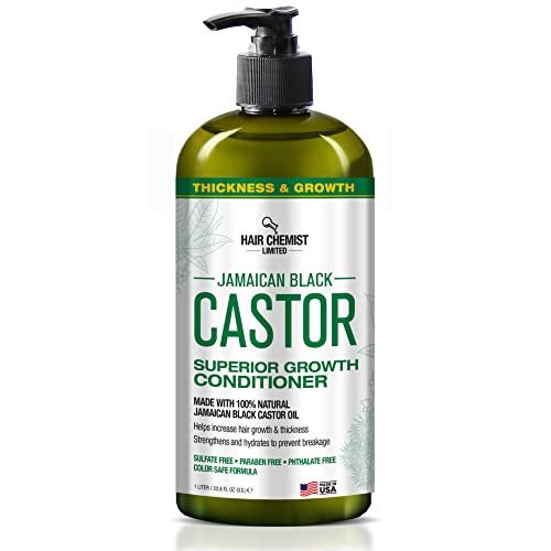 Hair Chemist Jamaican Black Castor Shampoo & Conditioner Set - Hair Growth 33.8oz