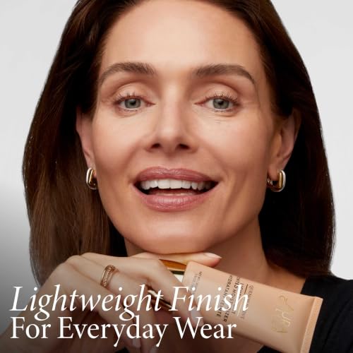 Hydrating Foundation with Hyaluronic Acid - Light Shade, Sheer to Light Coverage, Natural Glow Finish - Pack of 2 - Variation: Light / 1.76 Fl Oz