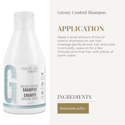 Oily Hair Shampoo - Greasy Control & Refreshing Cleanse - 300ml