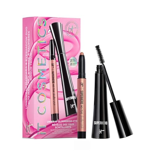 Mascara and Eyeshadow Makeup Gift Set - Glimmering Eye Look Collection