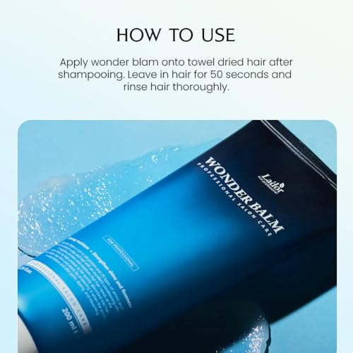 LA'DOR Wonder Balm 200ml Hair Treatment Conditioner Moisturizing Silk Protein