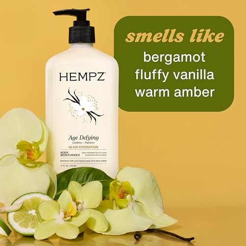 Hempz Age Defying Moisturizing Body Lotion 17 Fl Oz Pack of 2