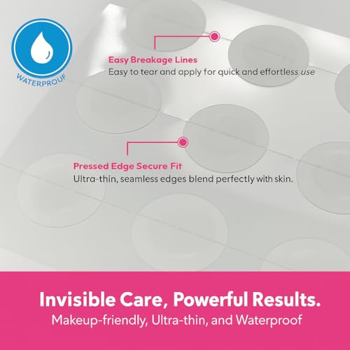 NEW Pimple Patch for Face ? Hydrocolloid Acne Patches with Tea Tree & Cica, K-Beauty Invisible Waterproof Spot Stickers for Fast Healing & Overnight Use, 72 Count