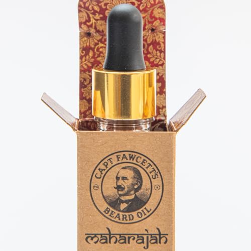 Captain Fawcett Maharajah Beard Oil 10ml - Nourishing & Fragrant Beard Care