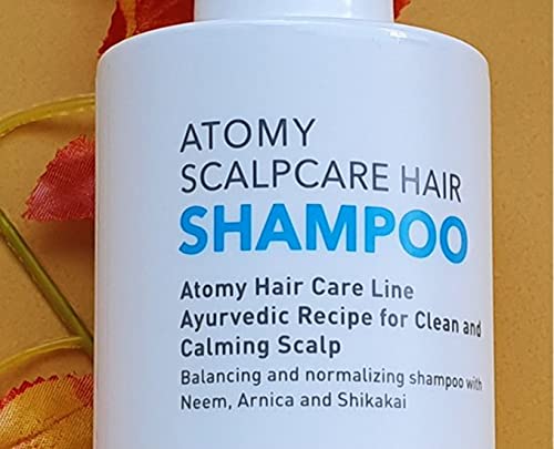 VAU Atomy Scalp Care Shampoo 16.9 Fl Oz – Gentle, Cooling Hair Wash for Whole Family
