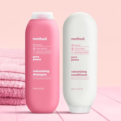 Method Pure Peace Volumizing Shampoo & Conditioner Set - Enhance Fullness & Tranquility