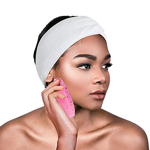 Sonku Facemask Mixing Bowl Set, Silicone DIY Face Mask Tool Kit with Facial Mask Bowl,Silicone Brush,Spatula,Measuring Spoons,Measuring Cup,Sponge,Makeup Headband-Pink