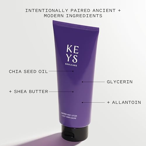 Hydrating Body Lotion with Glycerin & Chia Seed Oil - Fast Absorbing, Softening, 6.7 Fl Oz