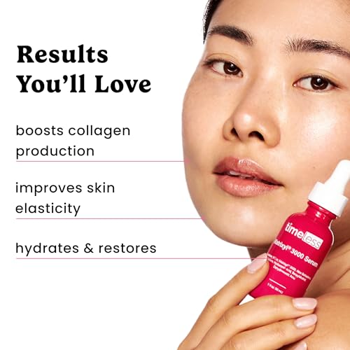 Timeless Matrixyl 3000 Peptide Complex Face Serum - Collagen Support - 1 Fl Oz