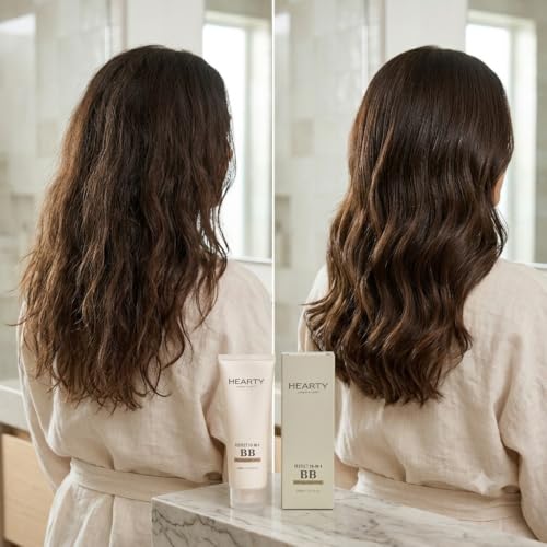 10-in-1 Hair BB Cream - Frizz Control, Keratin & Argan Oil, 160ml