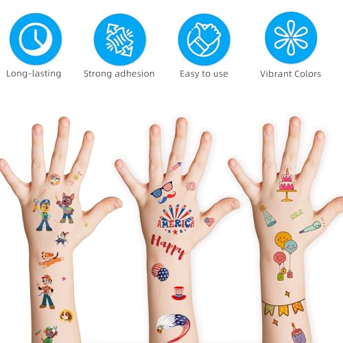 Jecqbor A4 8.5x11 Temporary Tattoo Paper Set for Inkjet Printers - 30 Sheets