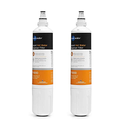 Water Filter Cartridge Replacement for InSinkerator F-1000 System - 2 Pack