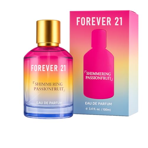 Forever 21 Shimmering Passionfruit Eau de Parfum for Women 3.4 Fl Oz - Fruity Tropical Scent