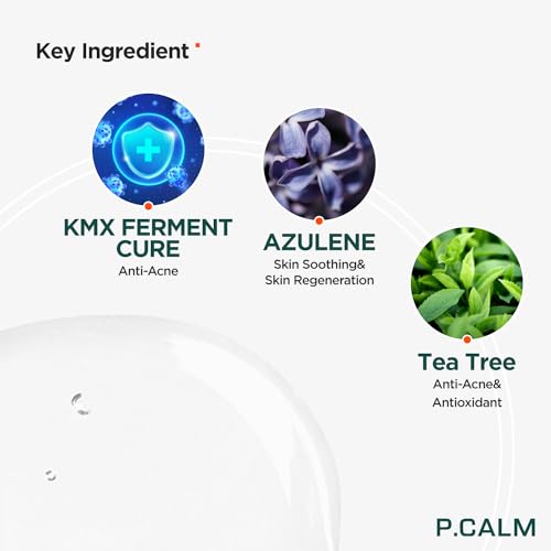 P.CALM Barrier Cycle Toner ? Azulene & Centella Asiatica for Deep Hydration & Skin Barrier Strengthening, Korean Vegan Facial Toner for Sensitive Skin (500ml / 16.9 fl.oz)