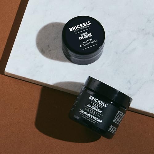 Brickell Men's Ultimate Anti-Aging Night Face & Eye Cream - Unscented