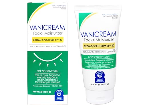 Vanicream Sensitive Skin Facial Cleanser & SPF 30 Moisturizer Set