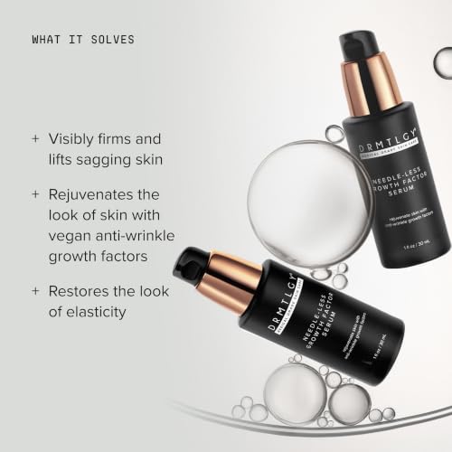 DRMTLGY Growth Factor Serum for Firming & Lifting | Peptide + Hyaluronic Acid Face Serum