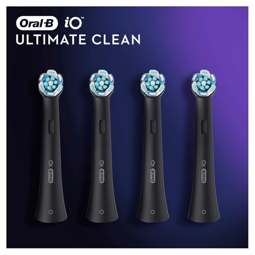 Oral-B iO Ultimate Clean Replacement Toothbrush Heads 8 Pack - Deep Plaque Removal