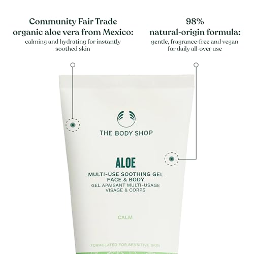 The Body Shop Aloe Multi-Use Soothing Gel - Hydrating Face & Body Moisturizer