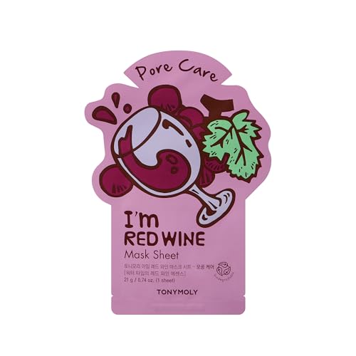 TONYMOLY Mulled Wine Mask & Body Serum Set ? Holiday Skincare Gift, Secret Santa Gift, or White Elephant Exchange Idea, 4-Piece Hydrating & Pore Refining Set