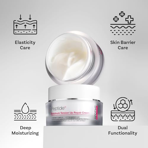Peptide 11 Botulinum Tension Repair Cream - Skin Elasticity & Hydration, 1.69 fl oz