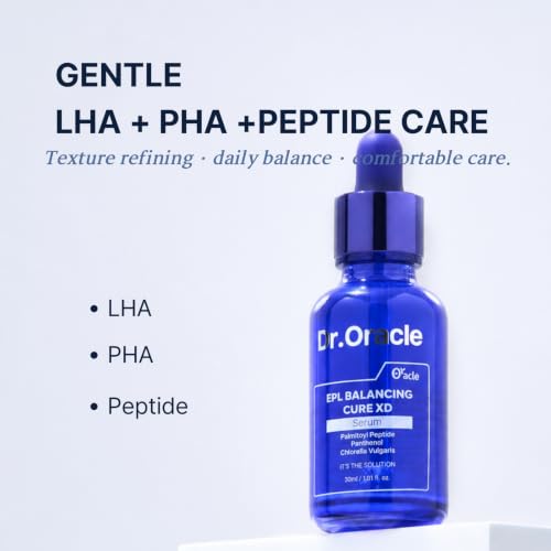 Balancing Skin Serum with LHA PHA Peptides for Sensitive Skin - 1 fl oz