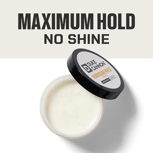Duke Cannon Supply Co. Hurricane Hold Pomade. Maximum Hold, No Shine, Water-Based for Easy Washout ? 2 oz
