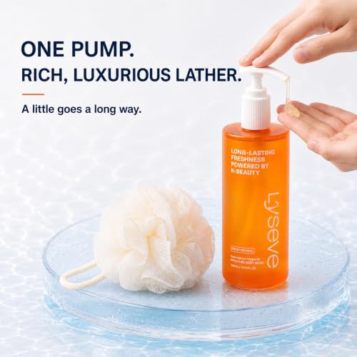 LYSEVE Persimmon Body Wash for Odor & Nonenal Care Korean Natural Cleanser